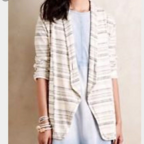 Anthropologie Saturday Sunday Striped Cardigan - Picture 2 of 8